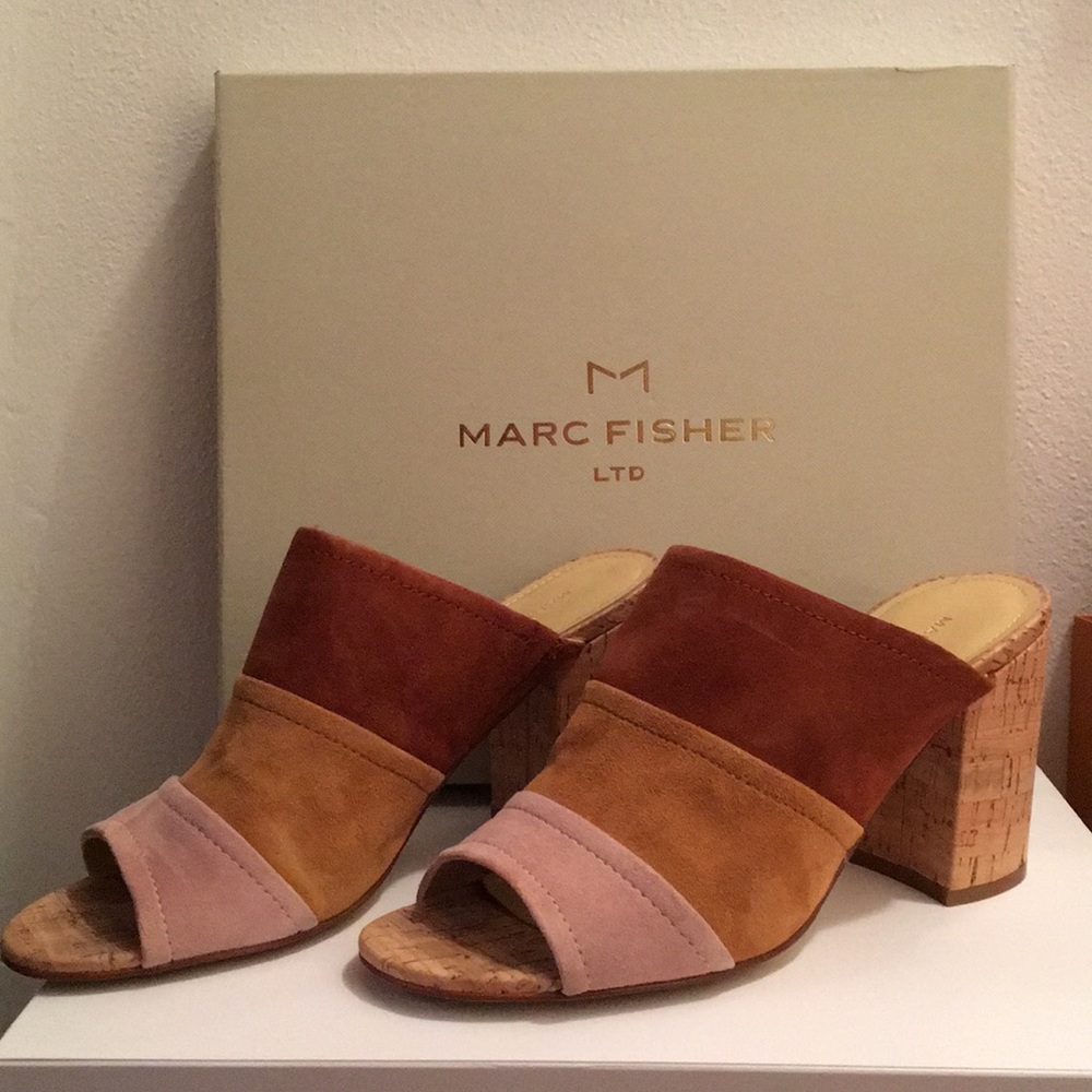 Marc Fisher High Heel Mules size 8.5